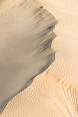 Arher Dunes in Socotra- next spectacular spot on this island! You can see a huge dunes with connection to ocean.