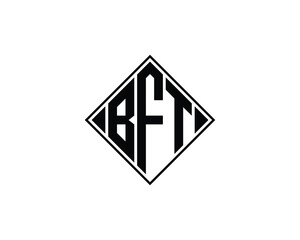 BFT Logo design vector template. BFT Logo design.