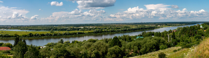 Fototapeta premium landscape with lake