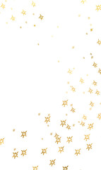 Abstract stars shiny gold glitter design element.Gold Texture. Stars gold dust Light Golden Confetti star. Golden Illustration Backdrop. Celebrate banner.