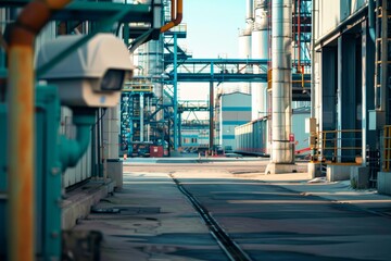 Industrial Complex Surveillance Cameras Ensuring Facility Security, Safety, and Operational Efficiency