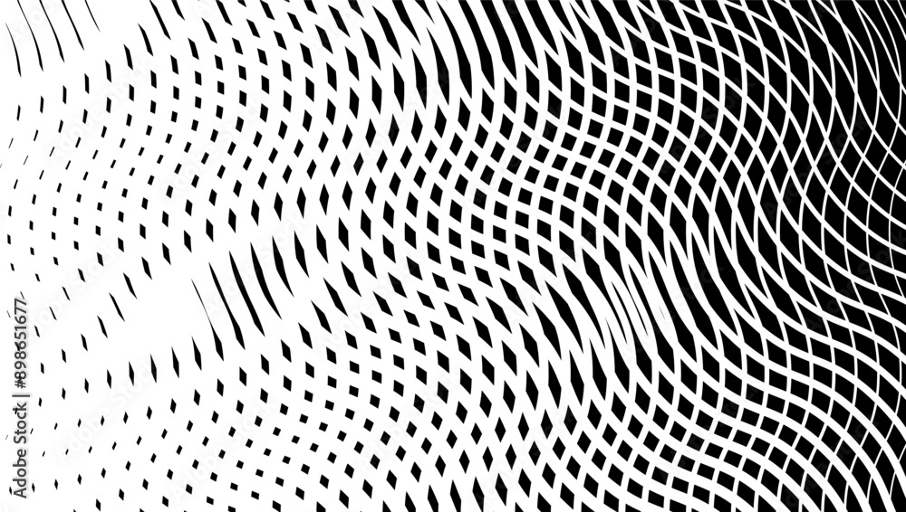 Poster fully editable vector element. black and white abstract pattern. dynamic effect texture. transition 