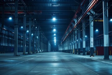 Nighttime Security in an Empty Warehouse With Motion-Activated Surveillance Cameras