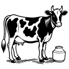 baby cow Vector