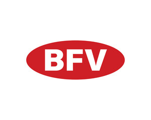 BFV logo design vector template. BFV Logo design.