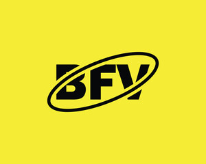 BFV logo design vector template. BFV Logo design.