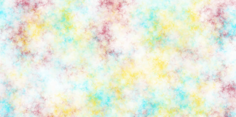 Colorful Abstract watercolor texture background with pastel drawing paper texture. Grunge texture splash paint multicolor art. Abstract soft pastel grunge texture painted with watercolor stains.