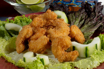 Camarones apanados