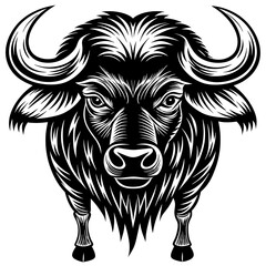 bull farm Vector