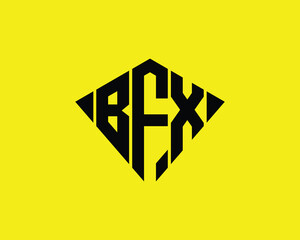 BFX Logo design vector template. BFX Logo design.