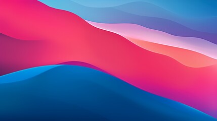 Vibrant and modern abstract background with flowing colorful shapes evoking movement and dynamism