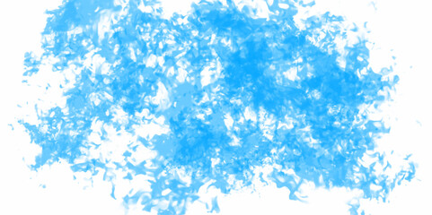 Abstract brush painted sky blue watercolor background. Grunge blue aquarelle painted paper textured canvas for vintage design, invitation card, template. blue acrylic and watercolor textures on white	