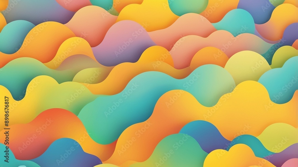 Poster abstract colorful background pattern