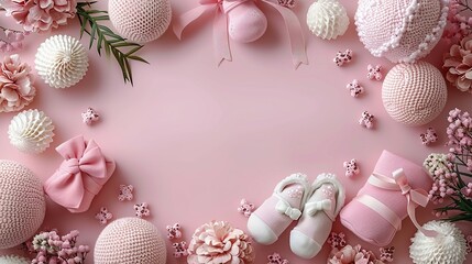 Pink Perfection: Baby Girl Accessories for a Dreamy Baby Shower
