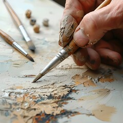 Artisan’s Palette: Creative Hands at Work