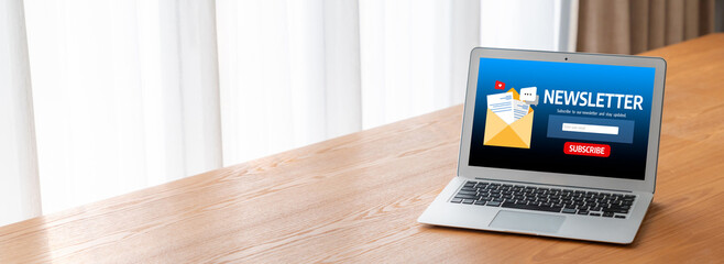 newsletter signup page on computer for customer to subscribe snugly newsletter update information to subscriber