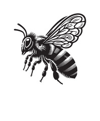 vector Bee vector art,graphics Bees icons set,vintage illustration Bee clipart,vector Bees flat style artwork design