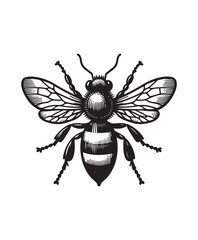 vector Bee vector art,graphics Bees icons set,vintage illustration Bee clipart,vector Bees flat style artwork design