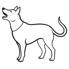 illustration of a dog