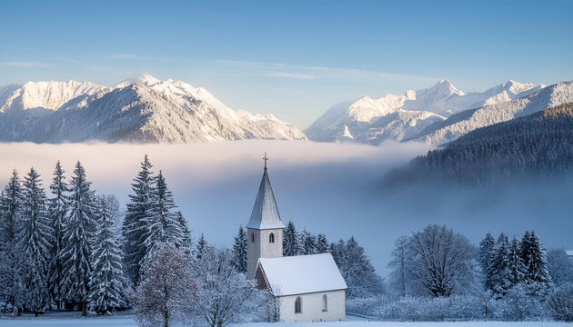 church in the mountains