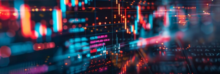 A close-up shot of a computer screen displaying financial charts and tax forms, with a focus on the financial data
