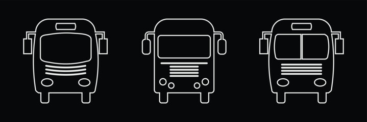 bus line icon