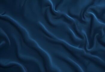 Blue velvet texture sample background, smooth, some waves, well enlighted