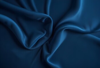 Obraz premium Blue velvet texture sample background, smooth, some waves, well enlighted