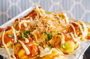 アルミプレートで作ったタコ焼き