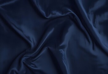 Dark blue velvet texture sample background, smooth, some waves, well enlighted
