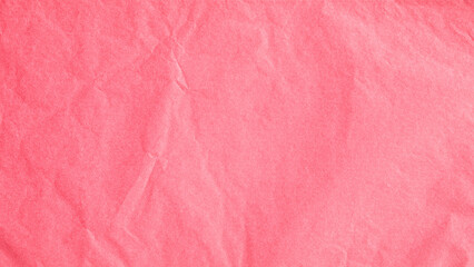 pink crumpled macro paper texture