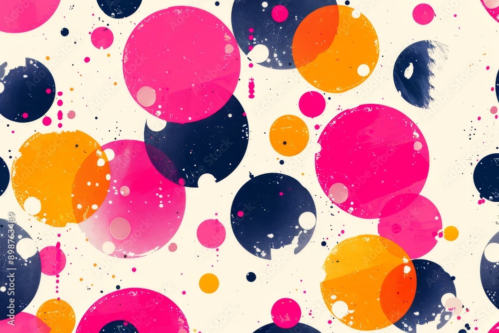 Poster artistic splash of colorful paint representing creativity and vibrancy in a dynamic abstract style