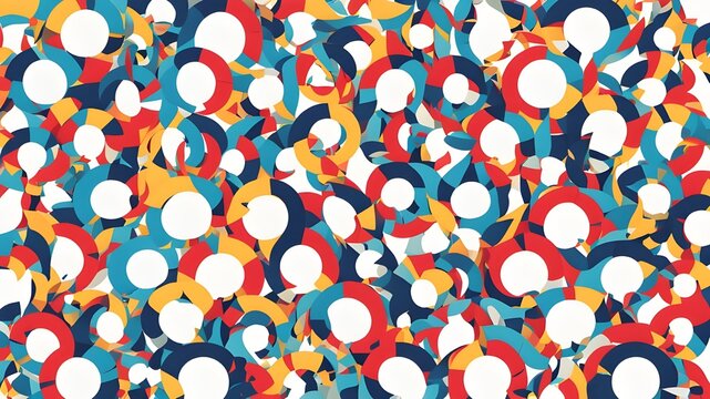 Abstract pattern, Paris Olympics 2024