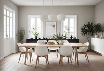 Dining Room With Table