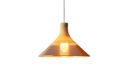 Modern Hanging Light Fixture transparent background