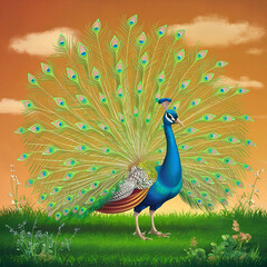 Obraz premium peacock