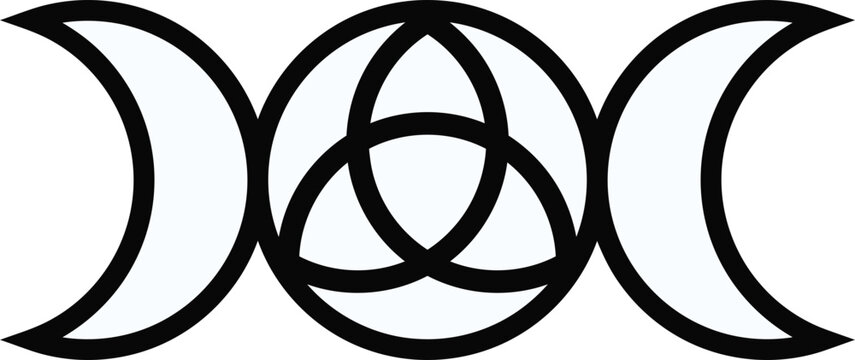 black and white rings