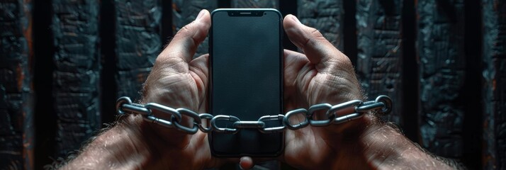 Handcuffed to smartphone: concept of unhealthy gadget addiction