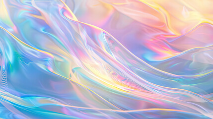 Obraz premium Minimalist Opalescent Abstract Background with Minimal Touch AI Generative