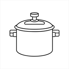 Pressure cooker vector