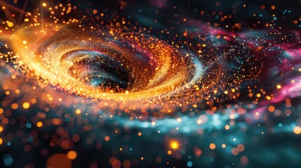 High-energy particle impacts during particle collision backdrop