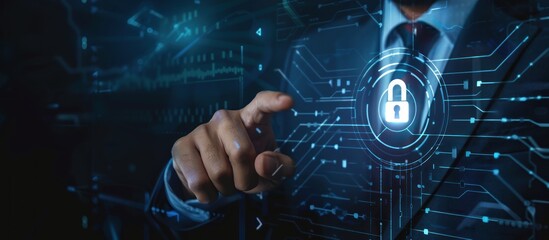 Cybersecurity Concept - Digital Security, Data Protection, and Privacy