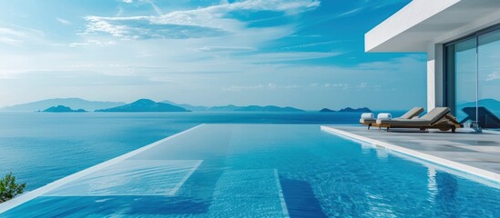 Infinity Pool Overlooking the Sea