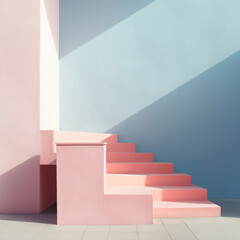 staircases space lighting shade and sunlight  background 