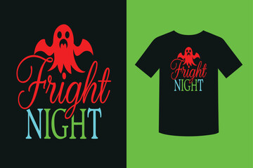 Fright night t shirt design.