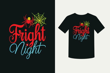 Fright night t shirt design.