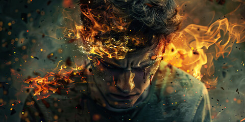 Portrait of person in danger. The Power of Preparation: Mitigating Accidents