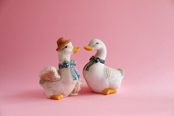  coppia di Paperi   vintage