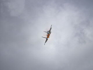 Afterburners of Fighter Jet