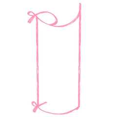 ribbon bow frame set